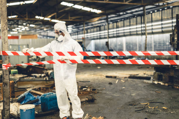 Professional Odor Removal technician working in Santa Maria, CA